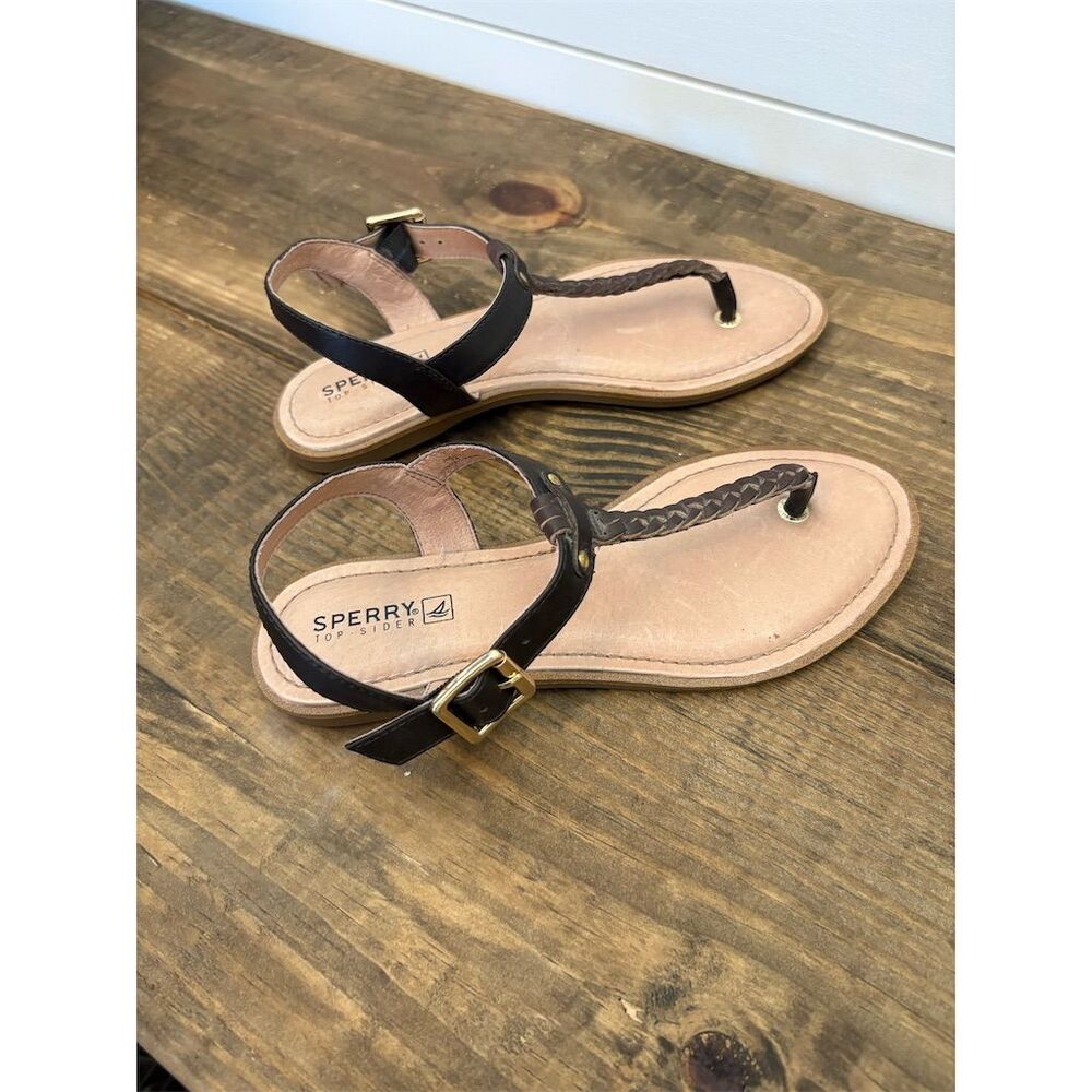 Sperry‎ Women's Virginia Thong Sandals Brown Size 7M Casual - Picture 6 of 6